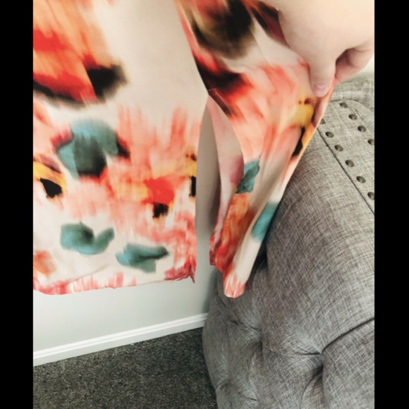 NWT ABS Allen Schwartz Ruffle Dress 1X - Picture 10 of 10